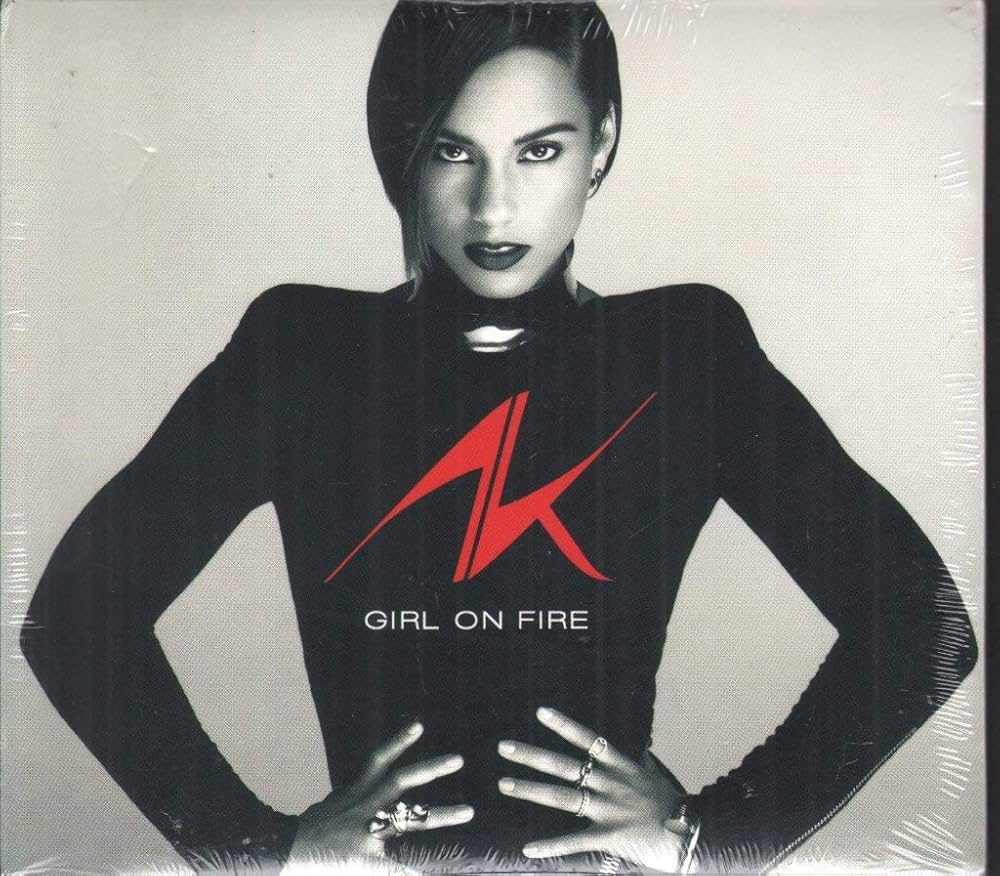 alicia keys girl on fire lp 新品未使用 GIRL ON FIRE (2LP)/ALICIA KEYS/アリシア・キーズ/2012年発売